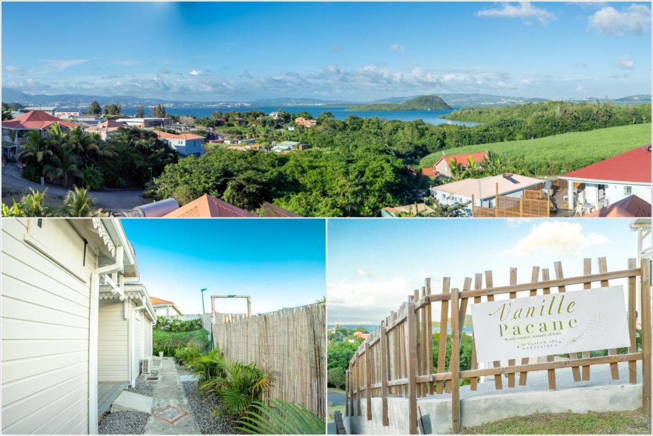 Bungalow Vanille Pacane - Vue Mer Avec Spa Prive Les Trois-Ilets Εξωτερικό φωτογραφία