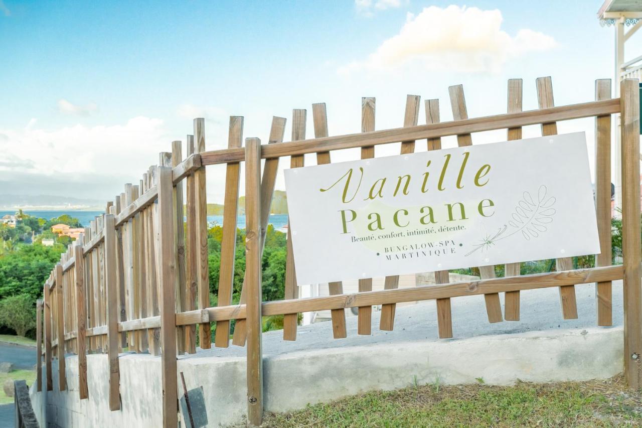 Bungalow Vanille Pacane - Vue Mer Avec Spa Prive Les Trois-Ilets Εξωτερικό φωτογραφία