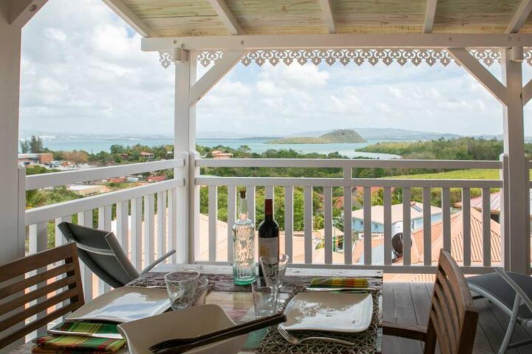 Bungalow Vanille Pacane - Vue Mer Avec Spa Prive Les Trois-Ilets Εξωτερικό φωτογραφία
