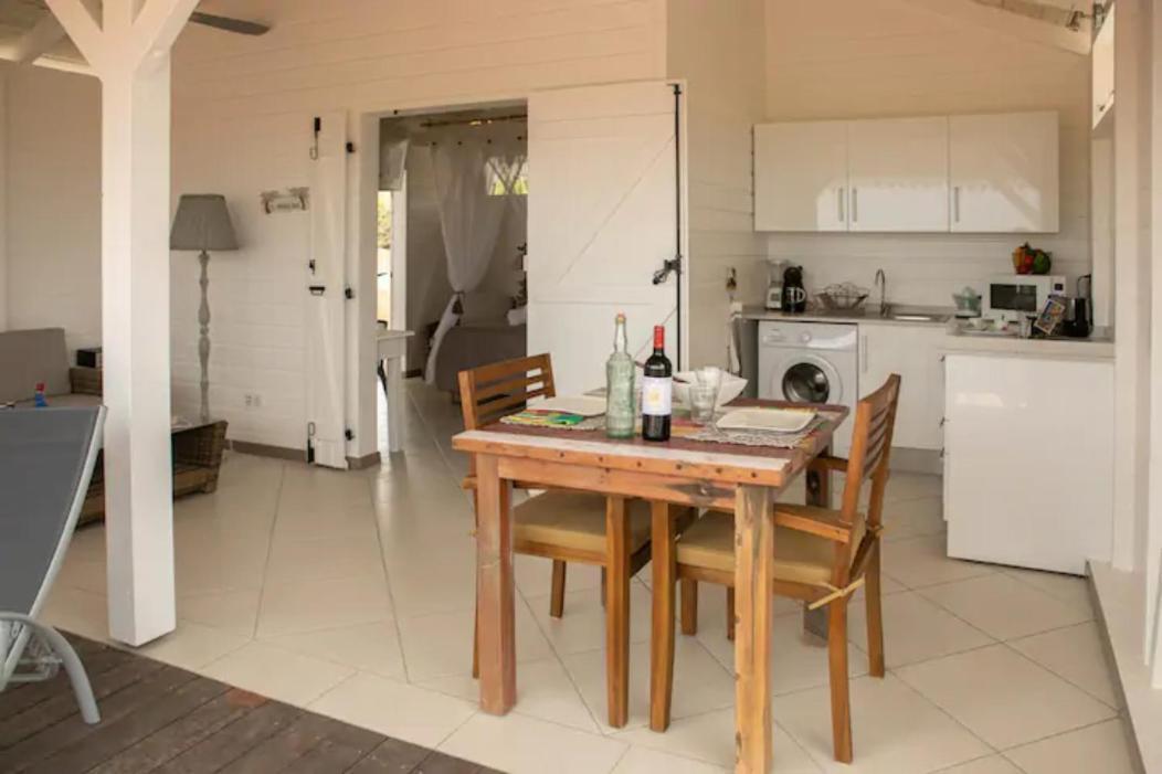Bungalow Vanille Pacane - Vue Mer Avec Spa Prive Les Trois-Ilets Εξωτερικό φωτογραφία