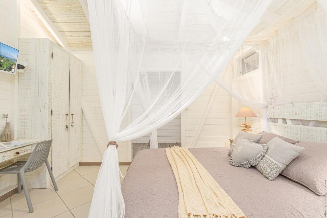 Bungalow Vanille Pacane - Vue Mer Avec Spa Prive Les Trois-Ilets Εξωτερικό φωτογραφία