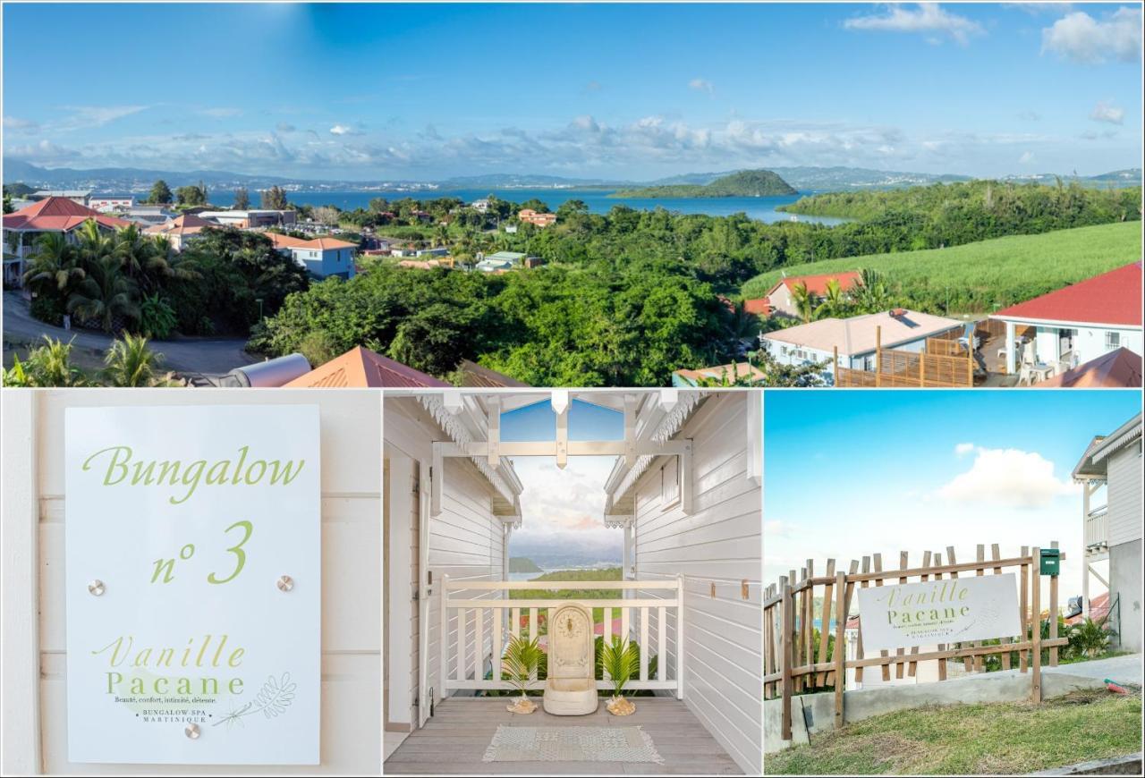Bungalow Vanille Pacane - Vue Mer Avec Spa Prive Les Trois-Ilets Εξωτερικό φωτογραφία