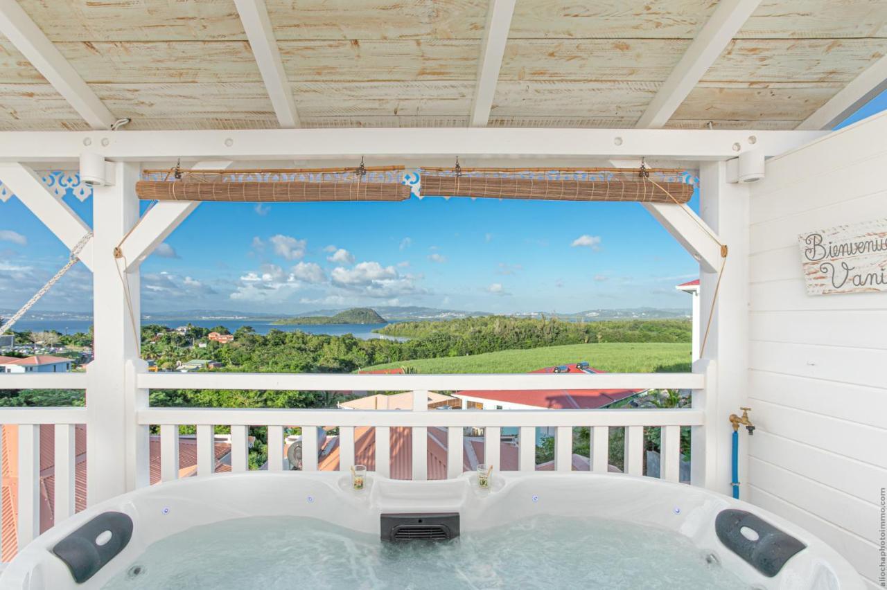 Bungalow Vanille Pacane - Vue Mer Avec Spa Prive Les Trois-Ilets Εξωτερικό φωτογραφία