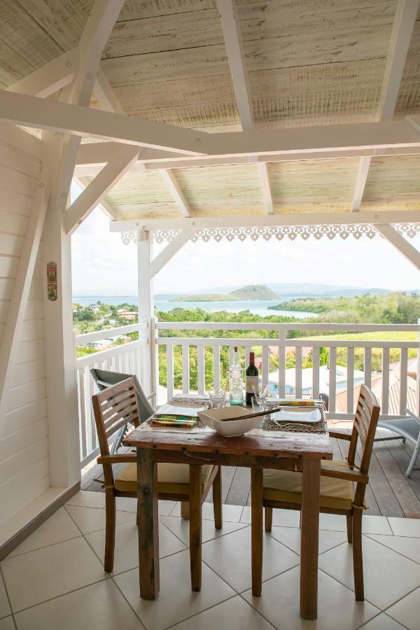 Bungalow Vanille Pacane - Vue Mer Avec Spa Prive Les Trois-Ilets Εξωτερικό φωτογραφία